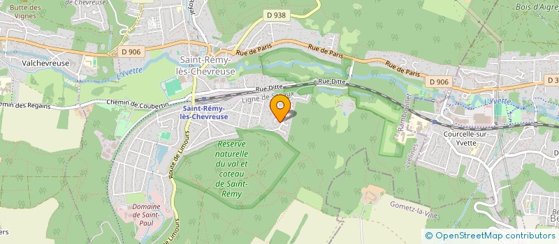 localisation de l'entreprise ENSEMBLE INSTRUM LA VALLEE DE CHEVREUSE à SAINT-REMY-LES-CHEVREUSE