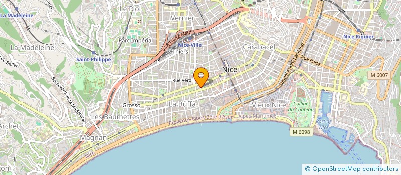 localisation de l'entreprise ENSEMBLE INSTRUMENTAL DE NICE  NICE