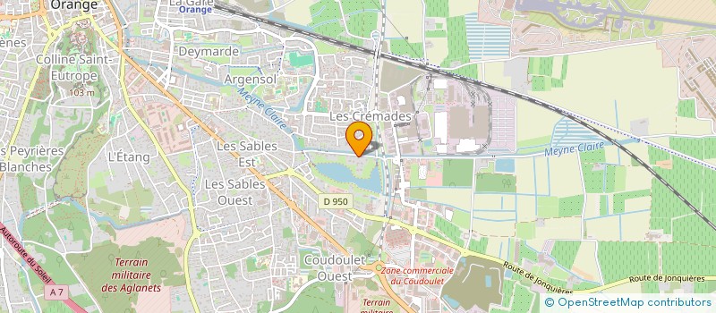 localisation de l'entreprise ENSEMBLE INSTRUMENTAL KALLISTE à ORANGE