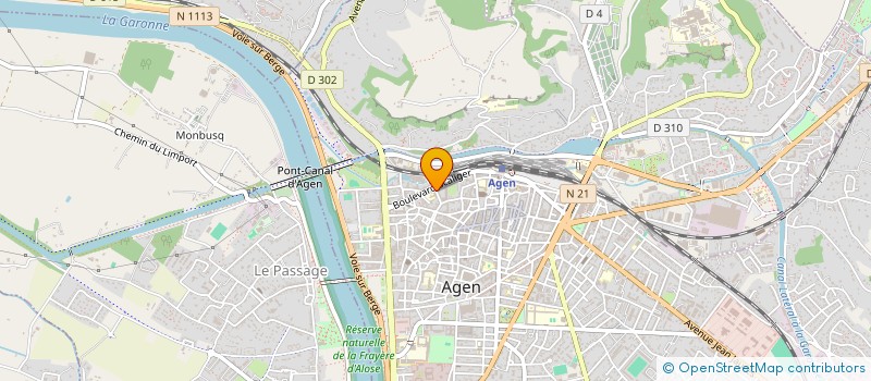 localisation de l'entreprise ENSEMBLE INSTRUMENTAL PRO MUSICA  AGEN