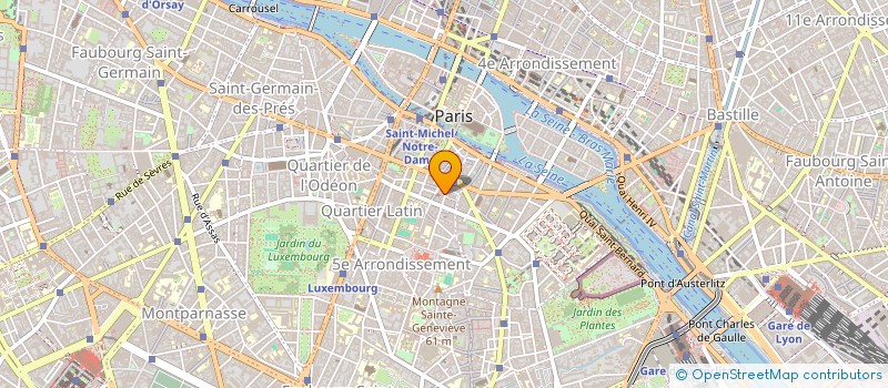 localisation de l'entreprise ENSEMBLE INSTRUMENTAL STE GENEVIEVE  PARIS