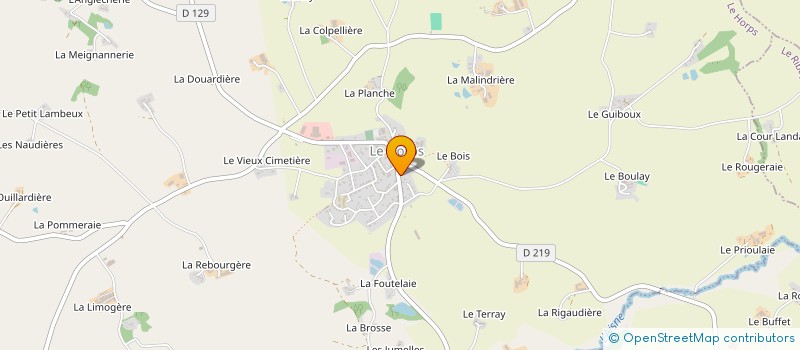 localisation de l'entreprise ENSEMBLE JOUONS CREONS - EJC à LE HORPS