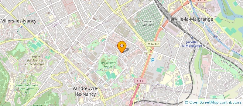 localisation de l'entreprise ENSEMBLE LESZCZYNSKI  VANDUVRE-LES-NANCY