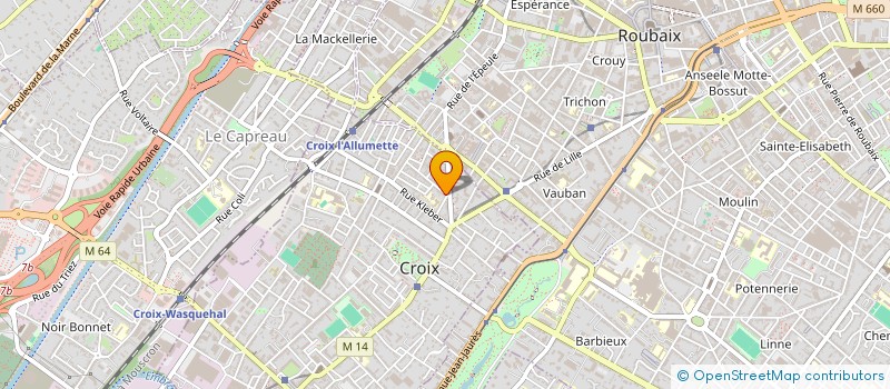 localisation de l'entreprise ENSEMBLE LIBERTALIA à LILLE