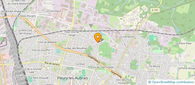 localisation de l'entreprise ENSEMBLE LISANGA à FLEURY-LES-AUBRAIS