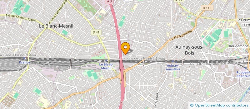 localisation de l'entreprise ENSEMBLE MAIN DANS LA MAIN à AULNAY-SOUS-BOIS