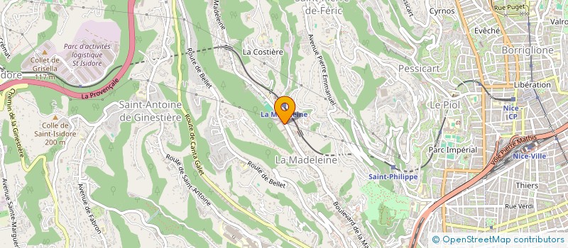 localisation de l'entreprise ENSEMBLE MAIN DANS LA MAIN à NICE