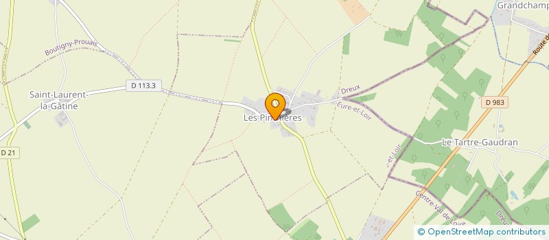 localisation de l'entreprise ENSEMBLE MOSAICA à LES PINTHIERES