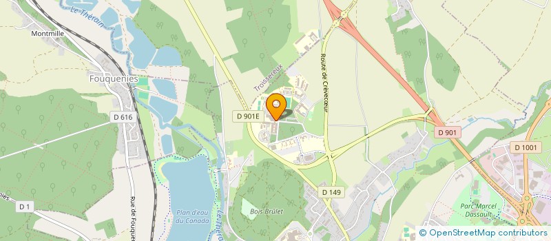 localisation de l'entreprise ENSEMBLE MUSICAL DE LASALLE  BEAUVAIS