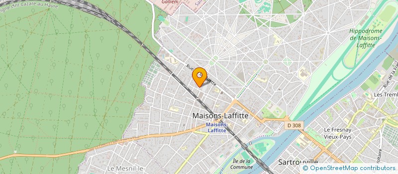 localisation de l'entreprise ENSEMBLE MUSICAL DE PARIS  LE MESNIL-LE-ROI