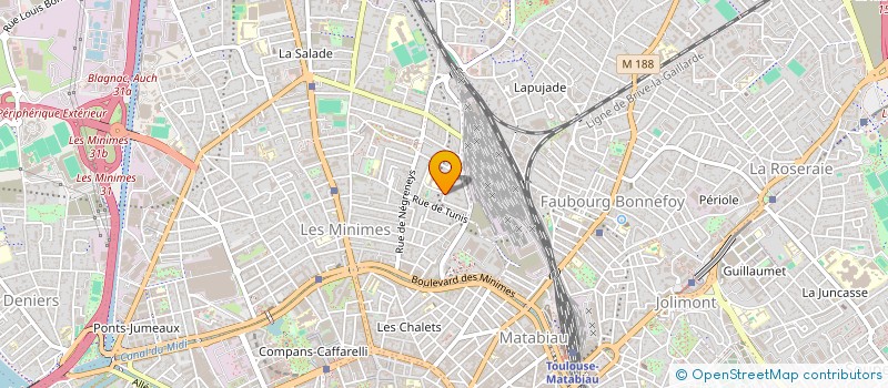 localisation de l'entreprise ENSEMBLE NEMEA à TOULOUSE