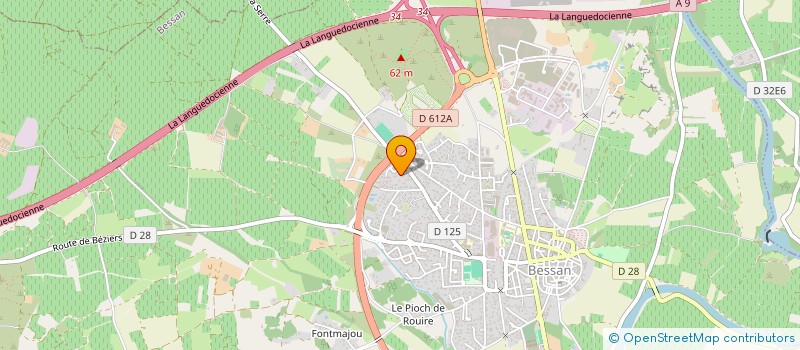 localisation de l'entreprise ENSEMBLE NOUS POUVONS 223  BESSAN