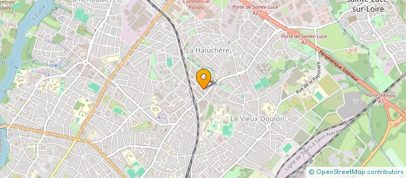 localisation de l'entreprise ENSEMBLE NYX  NANTES