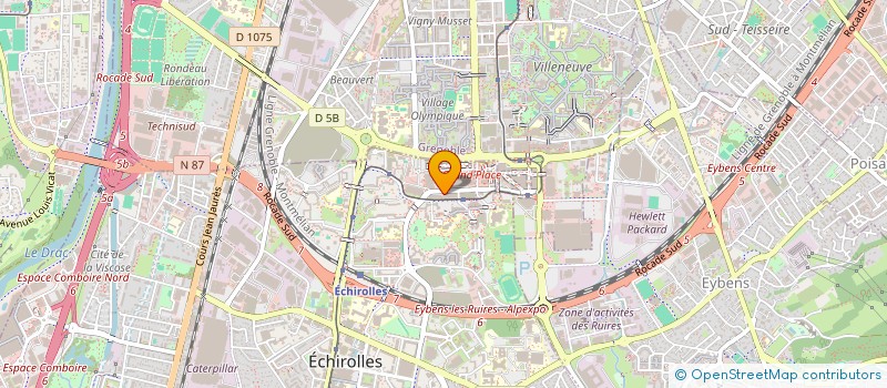 localisation de l'entreprise ENSEMBLE OFFRIR UN TOIT SEPTIEME à ECHIROLLES