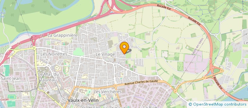 localisation de l'entreprise ENSEMBLE ON DIT CAP  VAULX-EN-VELIN