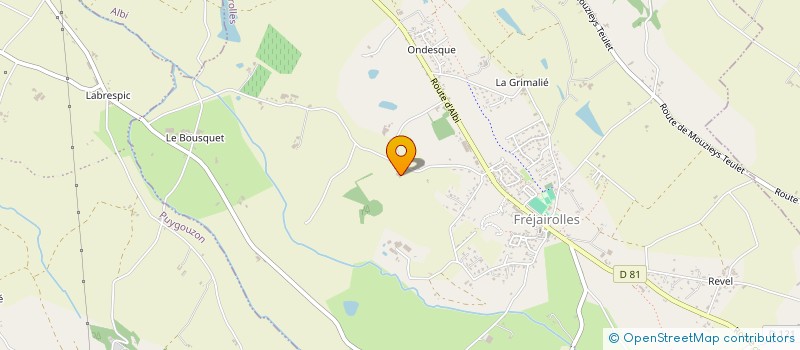 localisation de l'entreprise ENSEMBLE ON NE RISQUE RIEN  FREJAIROLLES