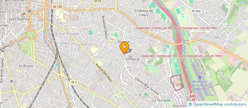 localisation de l'entreprise ENSEMBLE ORCHESTRAL PIERRE-DE-FERMAT à TOULOUSE