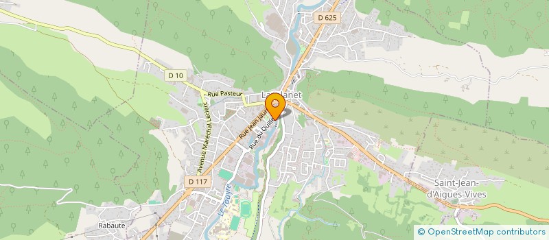 localisation de l'entreprise ENSEMBLE PARENTS DU PAYS D OLMES à LAVELANET