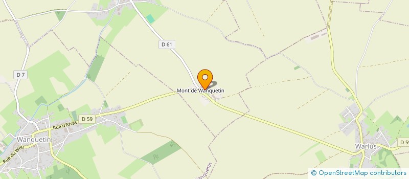 localisation de l'entreprise ENSEMBLE PASSIONISTI  MONTENESCOURT