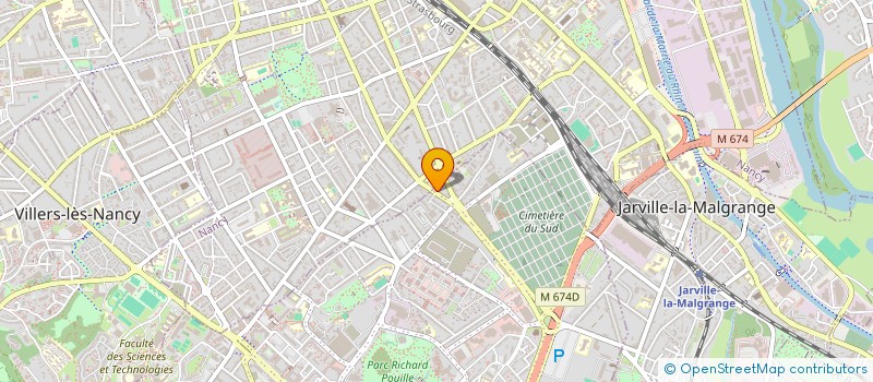 localisation de l'entreprise ENSEMBLE PLUS HUMAIN SOLIDAIRES AUJOURD'HUI POUR NOS ENFANTS DEMAIN  VANDUVRE-LES-NANCY