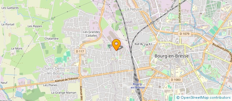localisation de l'entreprise ENSEMBLE PLUS LOIN à BOURG-EN-BRESSE