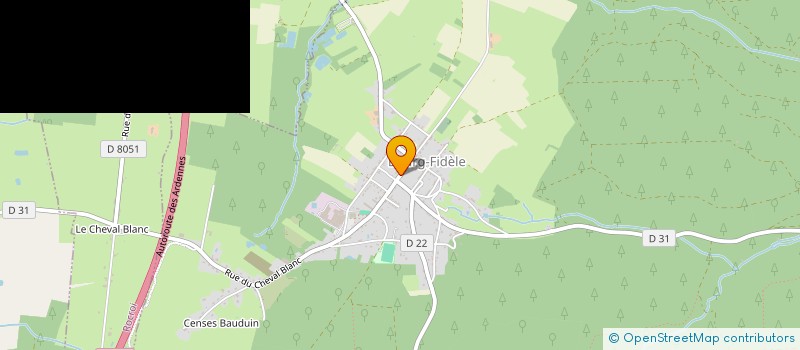 localisation de l'entreprise ENSEMBLE POUR AURELIEN ET JASON  BOURG-FIDELE