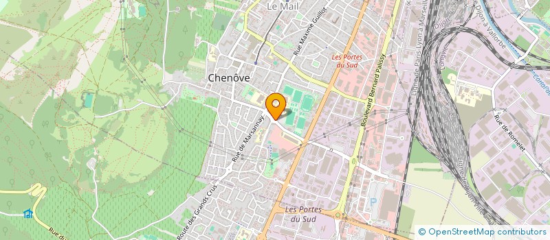 localisation de l'entreprise ENSEMBLE POUR CHENOVE à CHENOVE