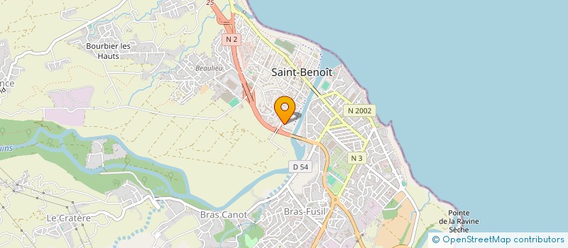 localisation de l'entreprise ENSEMBLE POUR FRAGRANCE à SAINT-BENOIT