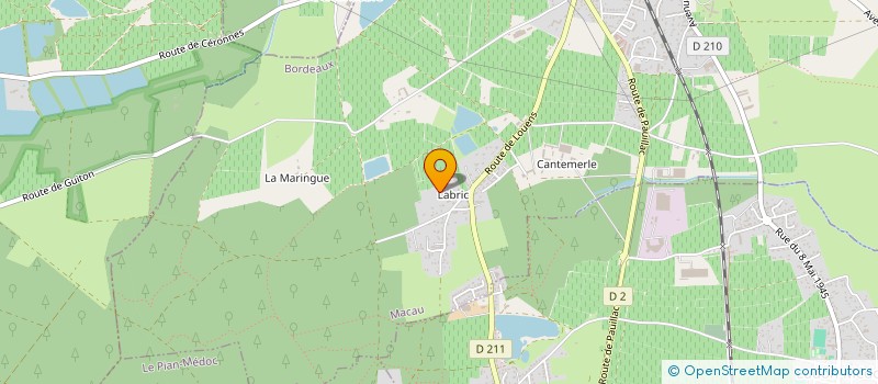 localisation de l'entreprise ENSEMBLE POUR HONORINE  MACAU