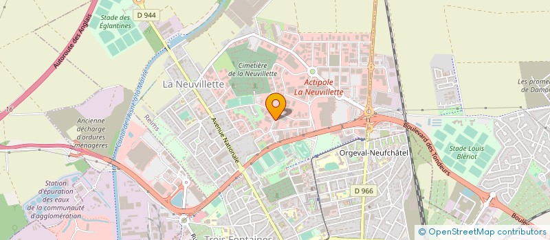 localisation de l'entreprise ENSEMBLE POUR INSERTION ET SOLIDARITE à REIMS