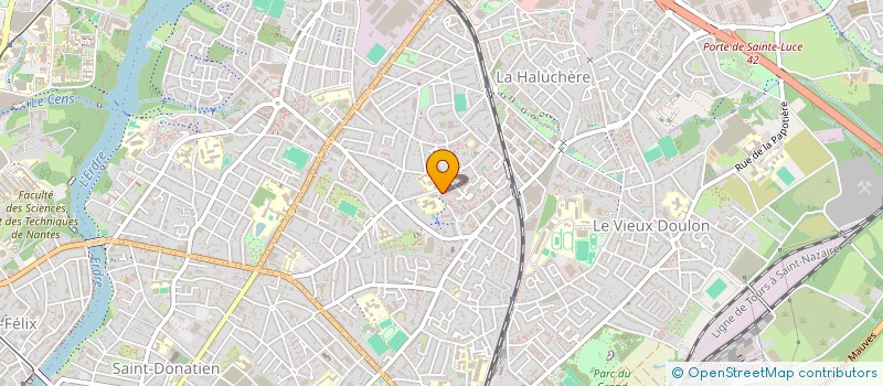 localisation de l'entreprise ENSEMBLE POUR L'ACTION HUMANITAIRE à NANTES