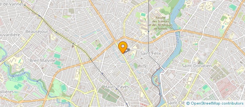 localisation de l'entreprise ENSEMBLE POUR L'AIDE COMMUNAUTAIRE : MAIN DANS LA MAIN à NANTES