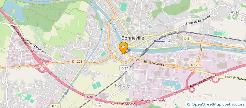 localisation de l'entreprise ENSEMBLE POUR L'AVENIR D'HEDDY à BONNEVILLE