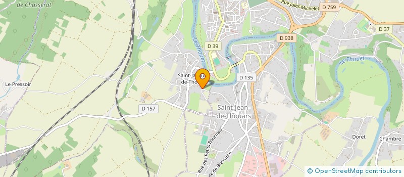 localisation de l'entreprise ENSEMBLE POUR L'ECOLE à SAINT-JACQUES-DE-THOUARS