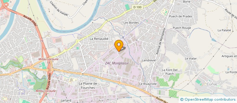 localisation de l'entreprise ENSEMBLE POUR L'EMPLOI à ALBI