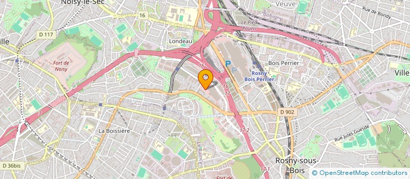 localisation de l'entreprise ENSEMBLE POUR L'INTEGRATION ( EPI ) à ROSNY-SOUS-BOIS