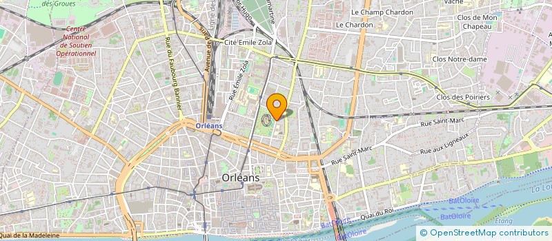 localisation de l'entreprise ENSEMBLE POUR LA VIE à ORLEANS