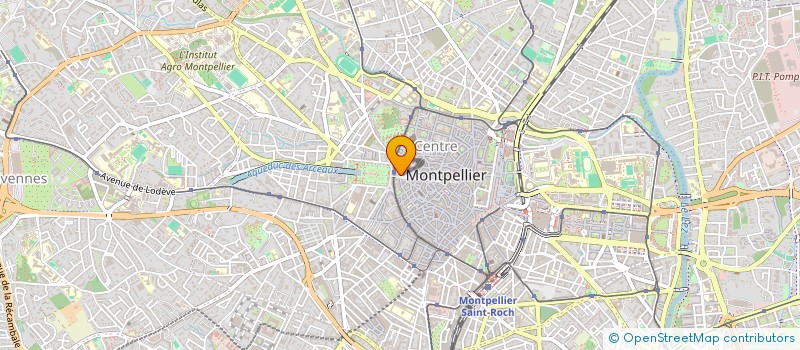 localisation de l'entreprise ENSEMBLE POUR LE CONTENTIEUX DE L'HOSPITALISATION D'OFFICE à MONTPELLIER