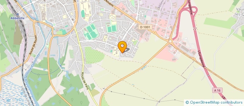 localisation de l'entreprise ENSEMBLE POUR LES ENFANTS à ABBEVILLE