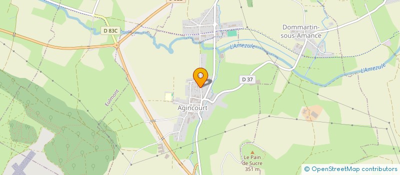 localisation de l'entreprise ENSEMBLE POUR LES LOISIRS  AGINCOURT