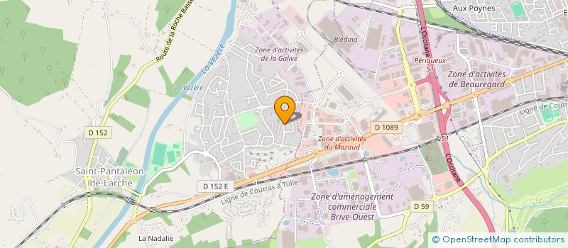 localisation de l'entreprise ENSEMBLE POUR NOS ENFANTS  NOAILLES