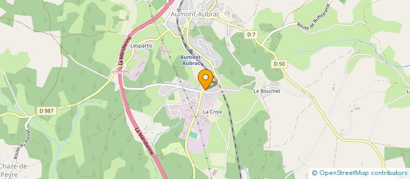 localisation de l'entreprise ENSEMBLE POUR PEYRE EN AUBRAC à PEYRE EN AUBRAC