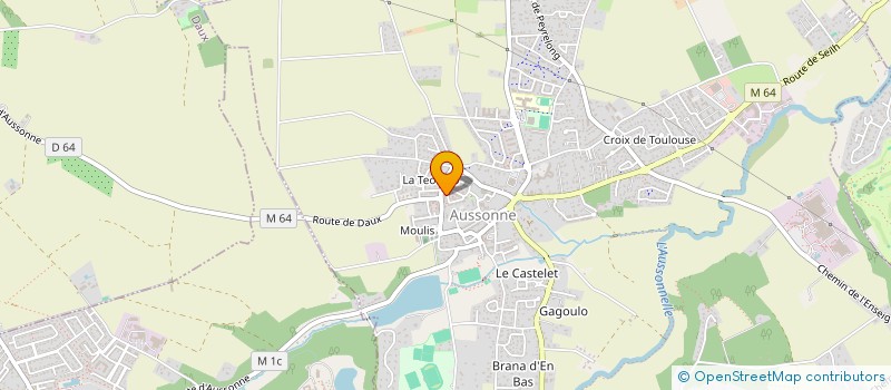 localisation de l'entreprise ENSEMBLE POUR RETROUVER MATHIEU à AUSSONNE