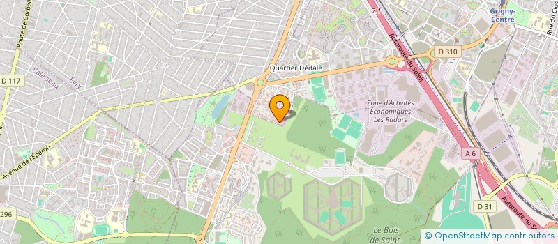 localisation de l'entreprise ENSEMBLE POUR REUSSIR LES DEFIS DE L'IMMIGRATION à GRIGNY