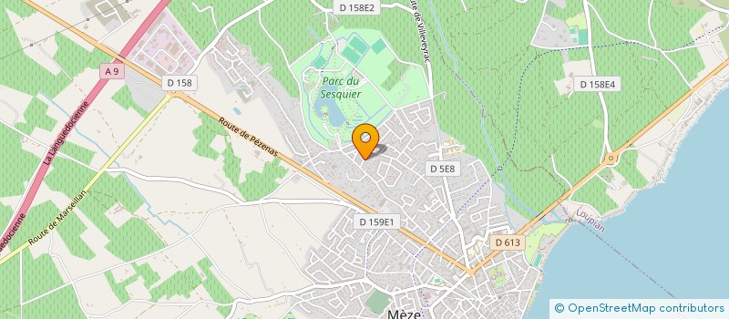 localisation de l'entreprise ENSEMBLE POUR SOFIANE à MEZE