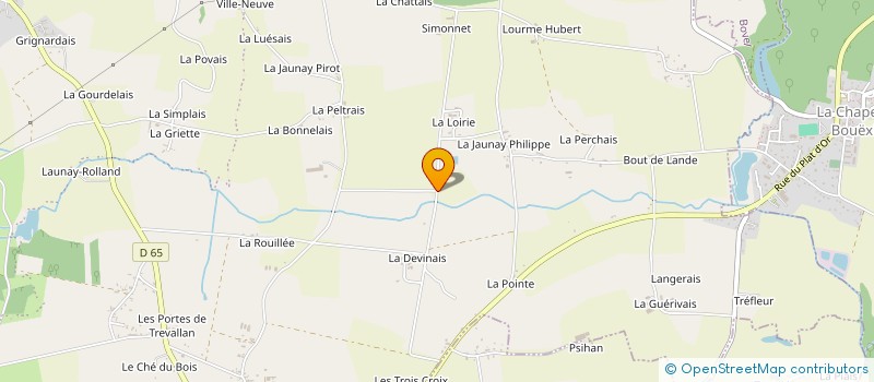 localisation de l'entreprise ENSEMBLE POUR UN NOUVEL ENVOL à VAL D'ANAST