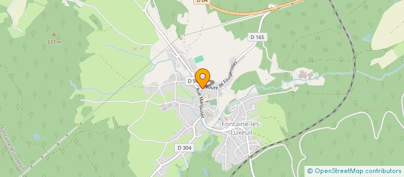 localisation de l'entreprise ENSEMBLE POUR UN TOIT 70  FONTAINE-LES-LUXEUIL