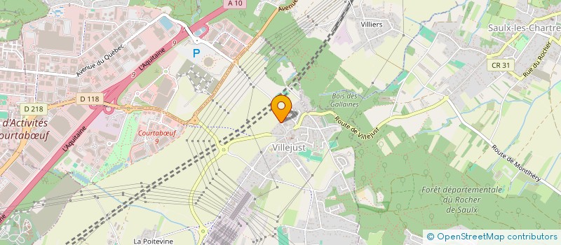 localisation de l'entreprise ENSEMBLE POUR VILLEJUST à VILLEJUST