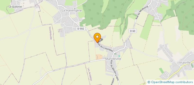 localisation de l'entreprise ENSEMBLE PRIUS AMICI  MANDEVILLE