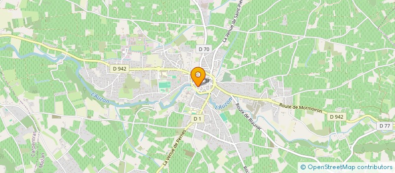 localisation de l'entreprise ENSEMBLE PROTEGEONS NOTRE SANTE - EPS à MAZAN